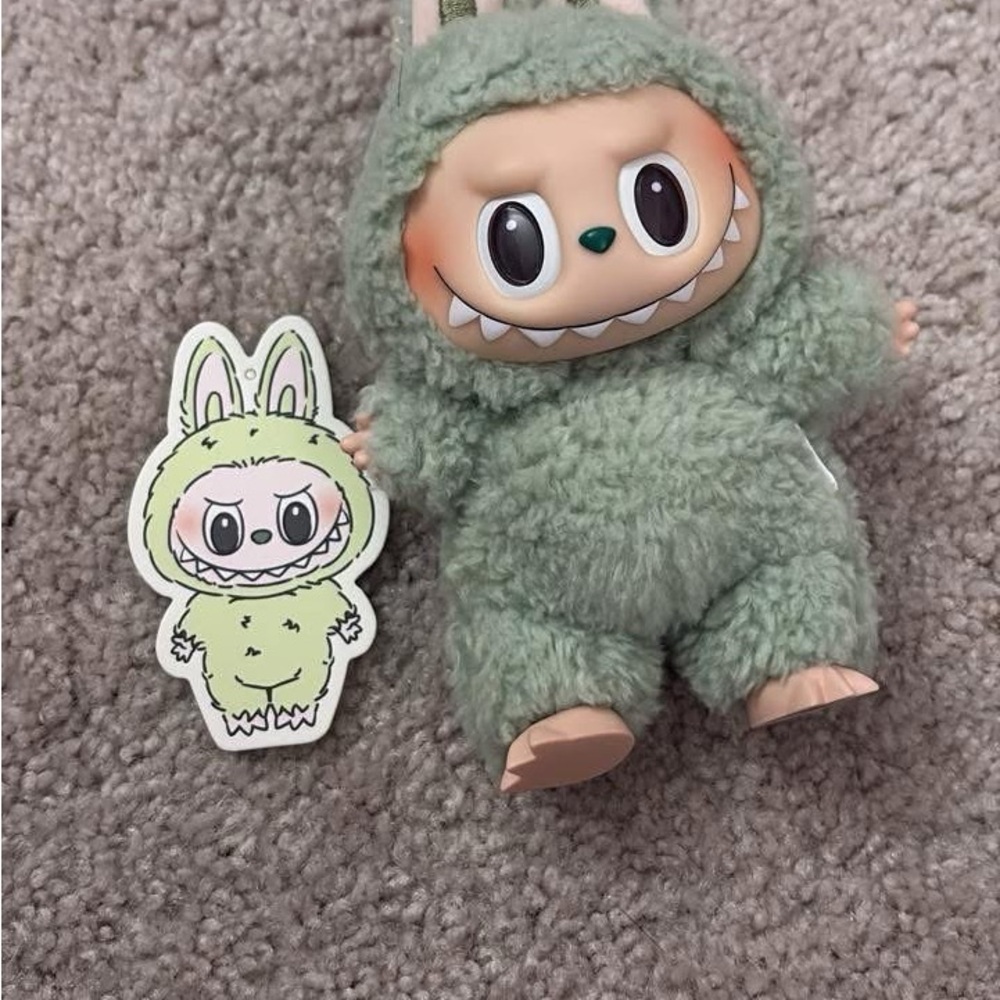 Green Monster Plush Toy